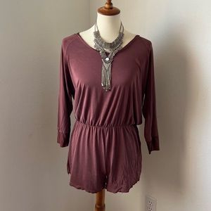 Silence & Noise Long Sleeve Romper